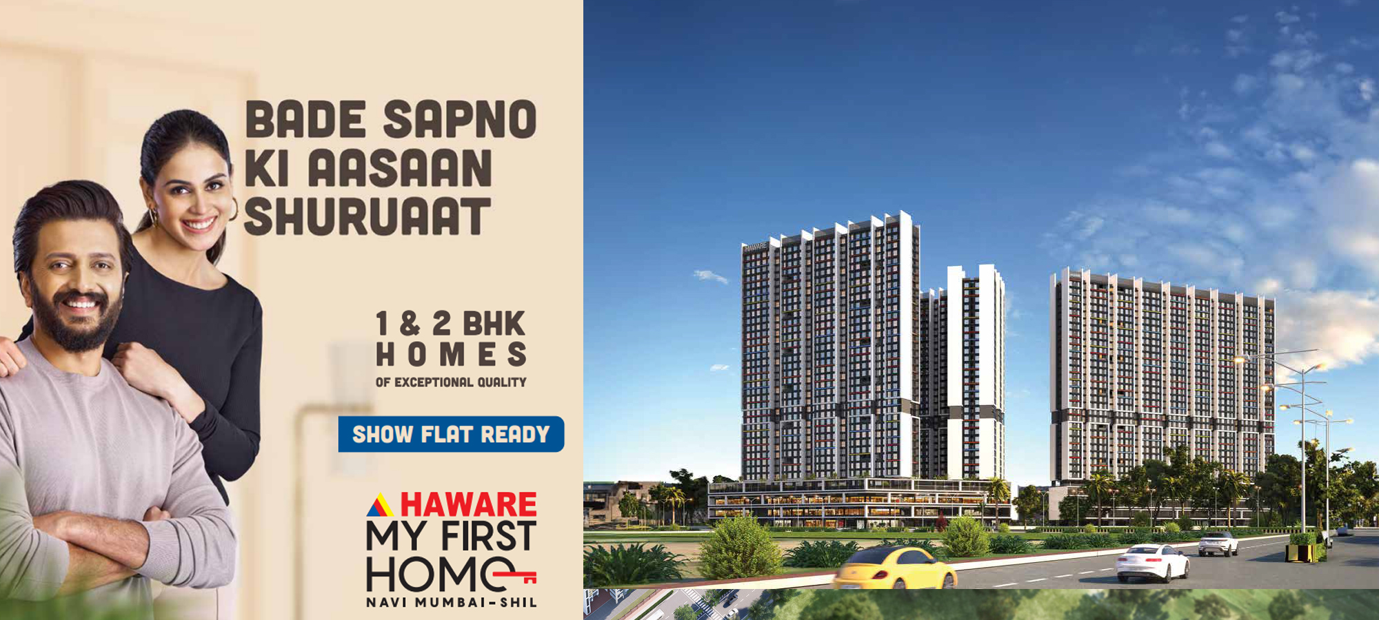 Haware My First Home Shilphata - Main Banner